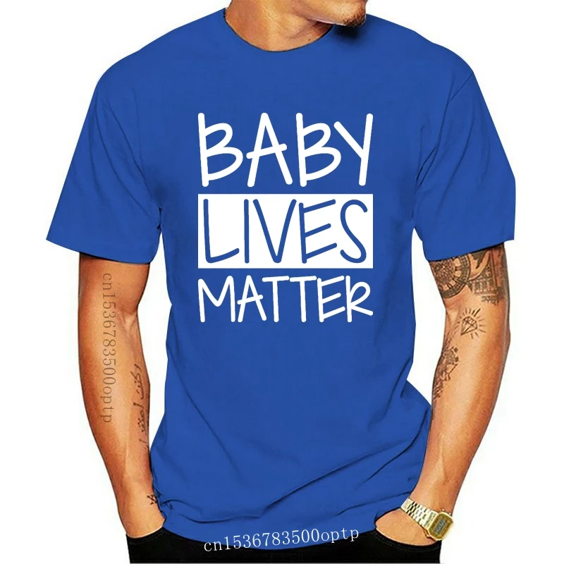 New Baby Lives Matter Pro Life Anti Abortion Conservative Cotton T-shirt 
New Baby Lives Matter Pro Life Anti Abortion Conservative Cotton T-shirt