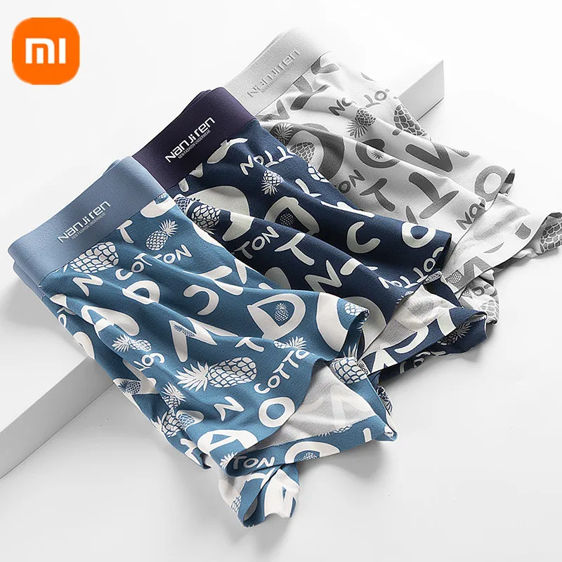 3 шт., мужские хлопковые трусы-боксеры с принтом
3 шт., мужские хлопковые трусы-боксеры с принтом