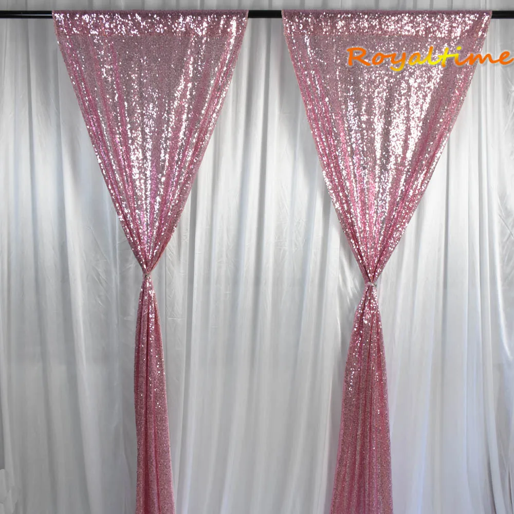 Royaltime 2x8. 5ft розовые золотые блестки фоны вечерние свадебные фото стенд задний