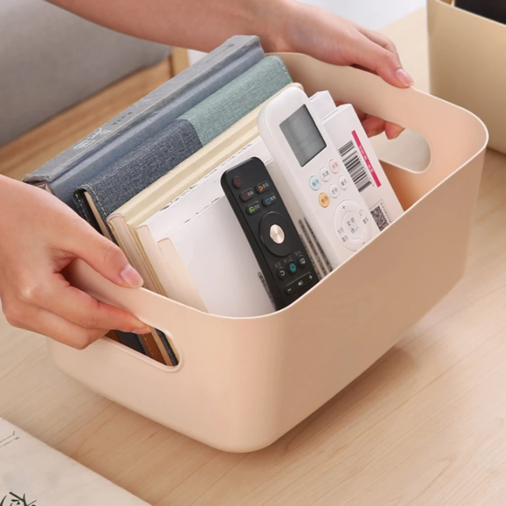 Sundry Storage Basket Student Desktop Snack Storage Box Plastic Cosmetic Storage Box Household Kitchen Sorting Box Makeup Box
Sundry Storage Basket Student Desktop Snack Storage Box Plastic Cosmetic Storage Box Household Kitchen Sorting Box Makeup Box