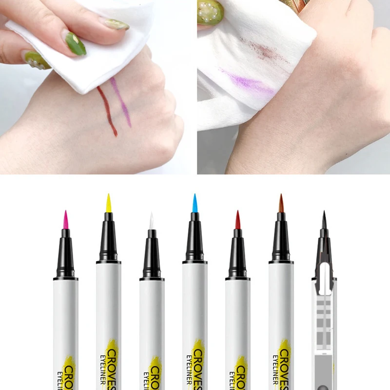 Liquid Eyeliner Pen Colorful Matte Waterproof Quick-drying Long Lasting Sexy Charming Sequins Beauty Makeup Eye Liner
Liquid Eyeliner Pen Colorful Matte Waterproof Quick-drying Long Lasting Sexy Charming Sequins Beauty Makeup Eye Liner