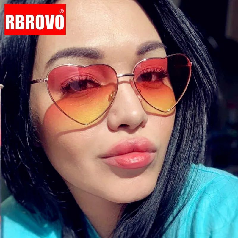 RBROVO 2021 Винтажные Солнцезащитные очки в форме сердца женские брендовые дизайнерские очки для женщин/мужчин градиентные очки женские малень...
RBROVO 2021 Винтажные Солнцезащитные очки в форме сердца женские брендовые дизайнерские очки для женщин/мужчин градиентные очки женские малень...