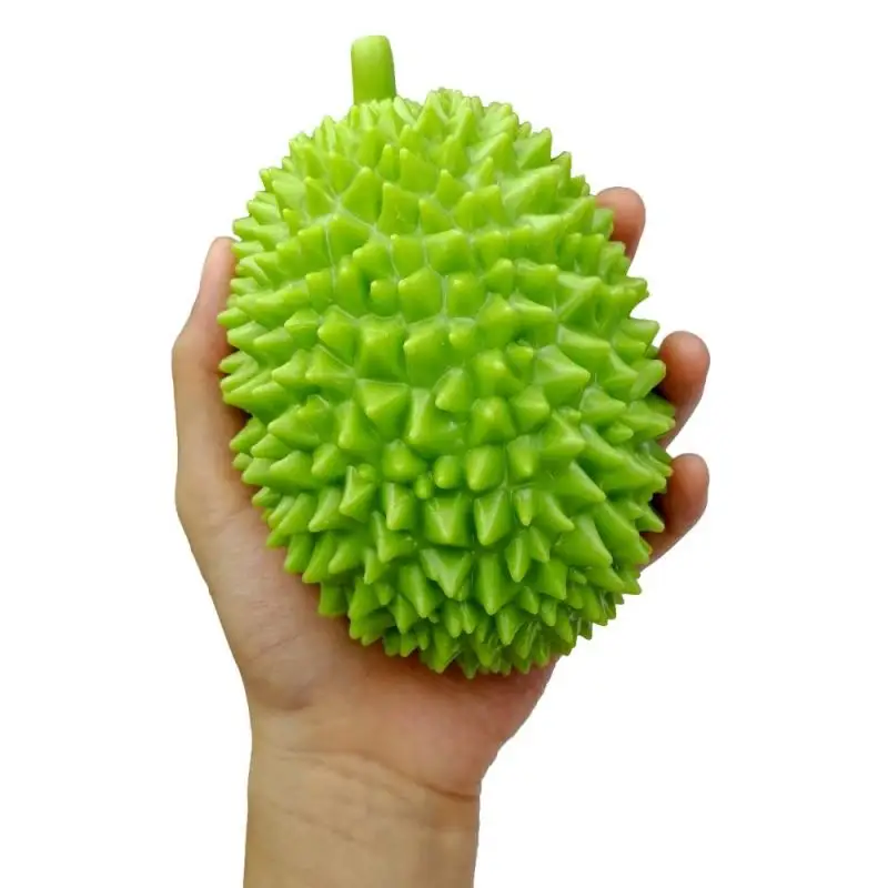 

Cute Durian Stress Relief Vent Pinch Music Children's Fruit Hand Squeeze Decompress Tofu Ball Toy Squeeze Toys Stress Relief Toy