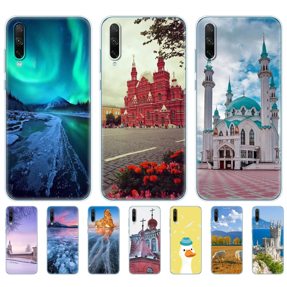 

For HONOR 30i Case Soft TPU silicon Back For Huawei Honor 30i Case LRA-LX1 Phone Cover Honor30i 30 i Bumper 6.3inch Coque Capa