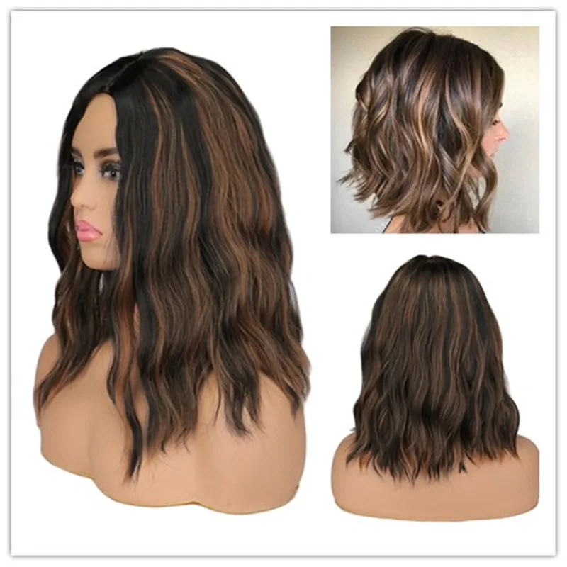 SuQ Short Curly Wig For Women Women's Short Hair Mixed Black Brown African Synthetic Cosplay Dance Party Curly Wigs
SuQ Short Curly Wig For Women Women's Short Hair Mixed Black Brown African Synthetic Cosplay Dance Party Curly Wigs