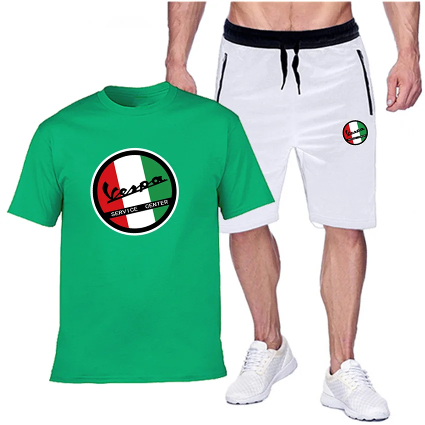 Vespa 2021Summer Electric Car Logo 100% Cotton T-Shirt Zipper Shorts Suit Men Jogging Sports Suit Oversized European Size S-XXL
Vespa 2021Summer Electric Car Logo 100% Cotton T-Shirt Zipper Shorts Suit Men Jogging Sports Suit Oversized European Size S-XXL