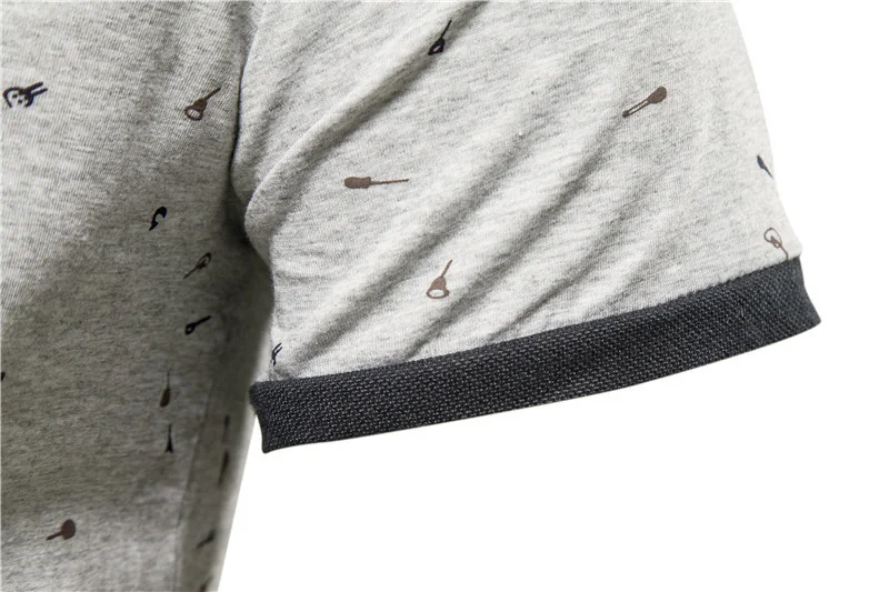Casual Printed Polo Shirts Men Slim Fit Stand Collar Cotton Men's T-Shirt New Summer High Quality Classic Men Clothing
Casual Printed Polo Shirts Men Slim Fit Stand Collar Cotton Men's T-Shirt New Summer High Quality Classic Men Clothing