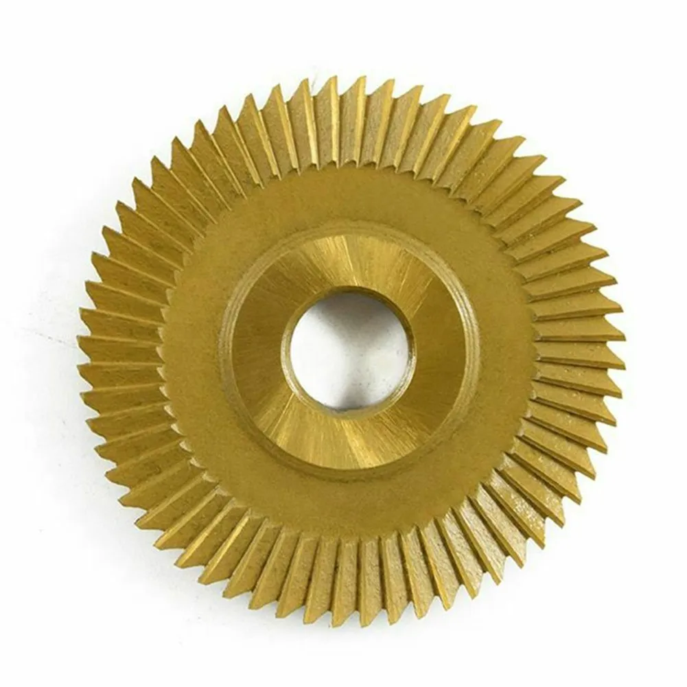 60T HSS HSS Circular Saw Blade Titanium Coated Locksmith Cutting Tools For Horizontal Key Machine 60x7.3x12.7mm
60T HSS HSS Circular Saw Blade Titanium Coated Locksmith Cutting Tools For Horizontal Key Machine 60x7.3x12.7mm