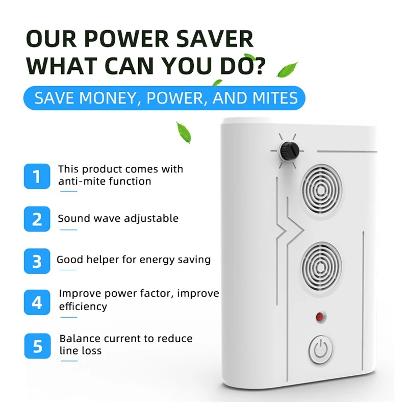 JL-503 Household Power Saver Household Office Market Power Saver with Ultrasonic Mite Removal Function
