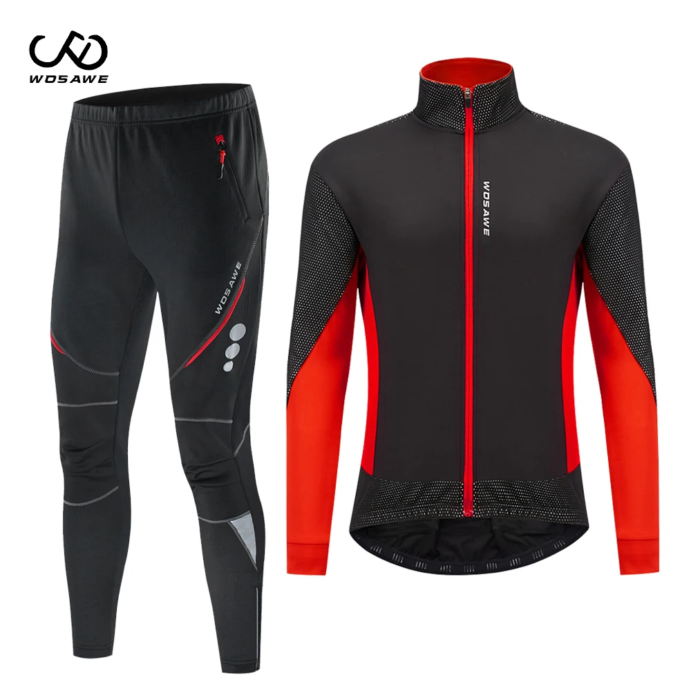 WOSAWE Winter Cycling Jacket Men Warm Up Thermal Fleece Waterproof Bicycle MTB Road Riding Jacket Windbreaker Cycling Jersey
WOSAWE Winter Cycling Jacket Men Warm Up Thermal Fleece Waterproof Bicycle MTB Road Riding Jacket Windbreaker Cycling Jersey