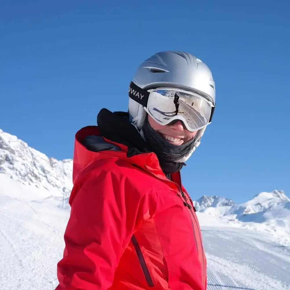 

Shipping from RU Findway snowboard Ski Goggles OTG Design Scratch Resistant Anti-Fog Anti-glare Snowmobile Glasses for Men Women
