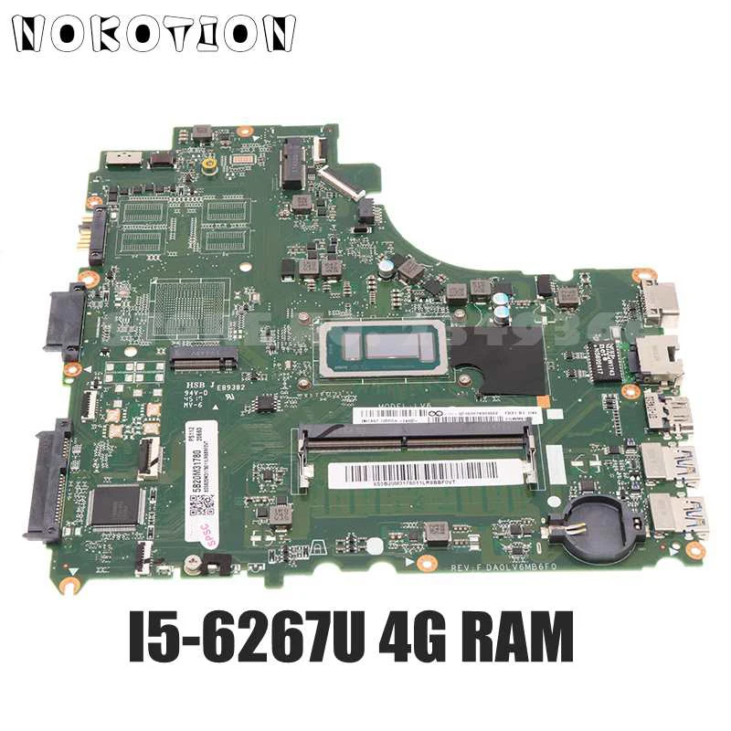 Материнская плата NOKOTION 5B20M31780 DA0LV6MB6F0 для ноутбука Lenovo E42-80 SR2JK V310-14ISK CPU 4GB RAM DDR4 |