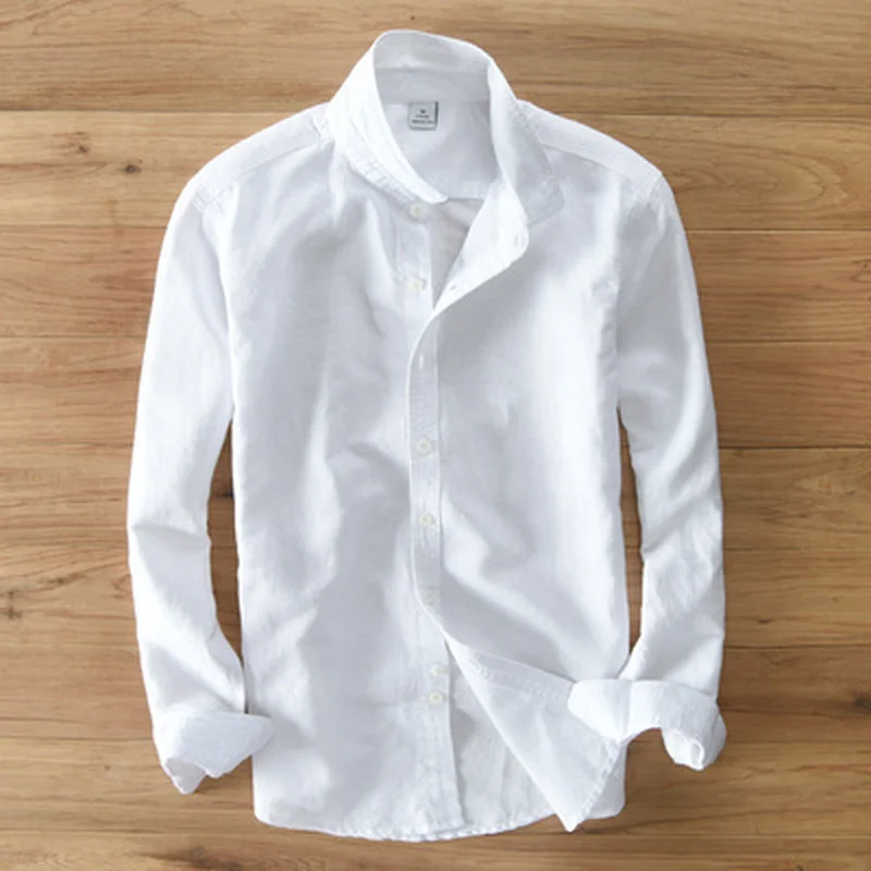 Spring New Multicolor Men's 100% Pure Linen Long Sleeve Shirt Cotton Linen Men's Youth Business Casual Cardigan Men's Shirt
Spring New Multicolor Men's 100% Pure Linen Long Sleeve Shirt Cotton Linen Men's Youth Business Casual Cardigan Men's Shirt
