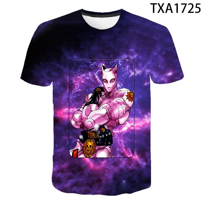 New Jojo Bizarre Adventure 3D T Shirt Men Women Children Casual Fashion Streetwear Boy Girl Kids Printed T-shirt Cool Tops Tee
New Jojo Bizarre Adventure 3D T Shirt Men Women Children Casual Fashion Streetwear Boy Girl Kids Printed T-shirt Cool Tops Tee