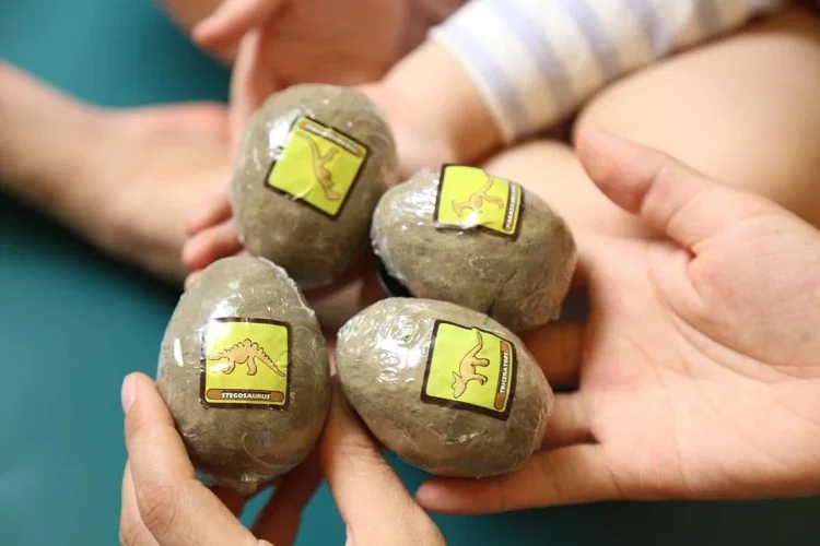 4pcs/set Dinosaur egg archeological fossil excavation puzzle children's simulation animal model 4pcs/set
4pcs/set Dinosaur egg archeological fossil excavation puzzle children's simulation animal model 4pcs/set