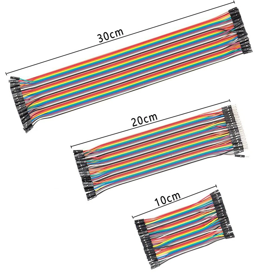 Набор кабелей Dupont для Arduino 360 шт. 10 20 30 см|Интегральные схемы| |