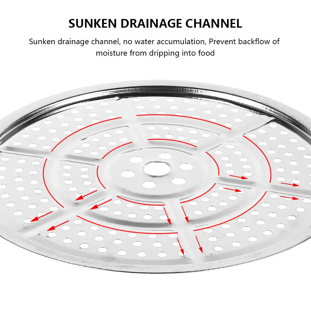 kitchen Stainless Steel 2/3 Layers Steamer Pot Multifunctional Soup Steaming Pot Universal Pots For Induction Cooker Gas Stove
kitchen Stainless Steel 2/3 Layers Steamer Pot Multifunctional Soup Steaming Pot Universal Pots For Induction Cooker Gas Stove