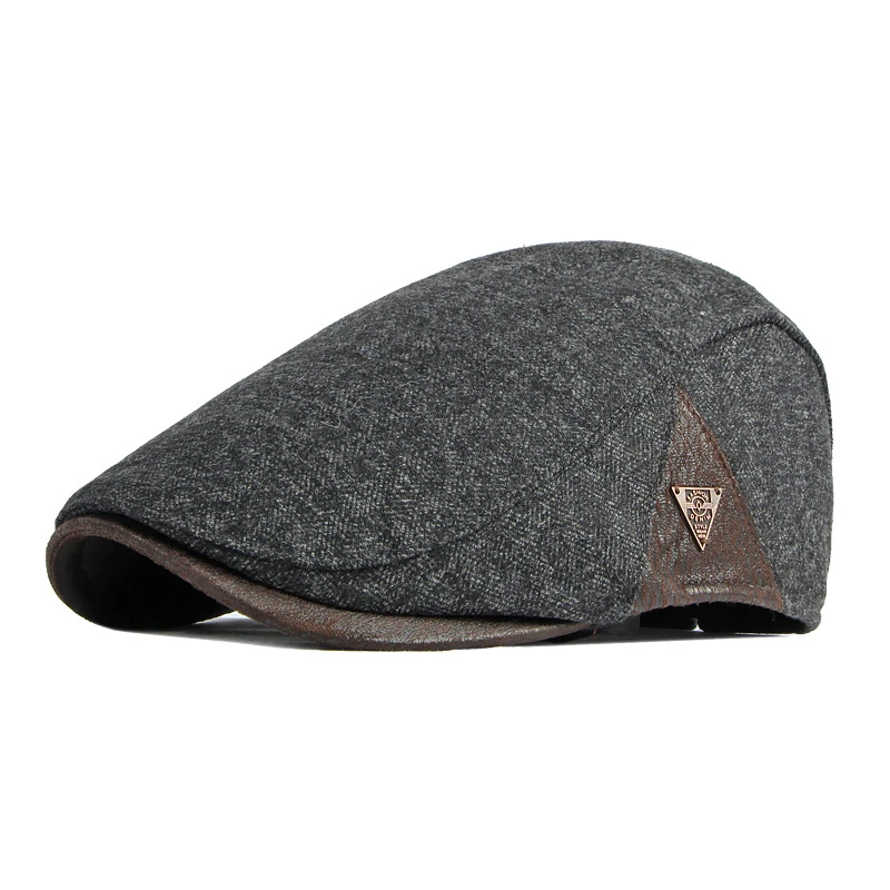 Smple Color Contrast Hat Men's Autumn And Winter Thick Warm Peaked Cap Hat Beret British Retro Peaked Cap Outdoor Windproof Cap
Smple Color Contrast Hat Men's Autumn And Winter Thick Warm Peaked Cap Hat Beret British Retro Peaked Cap Outdoor Windproof Cap