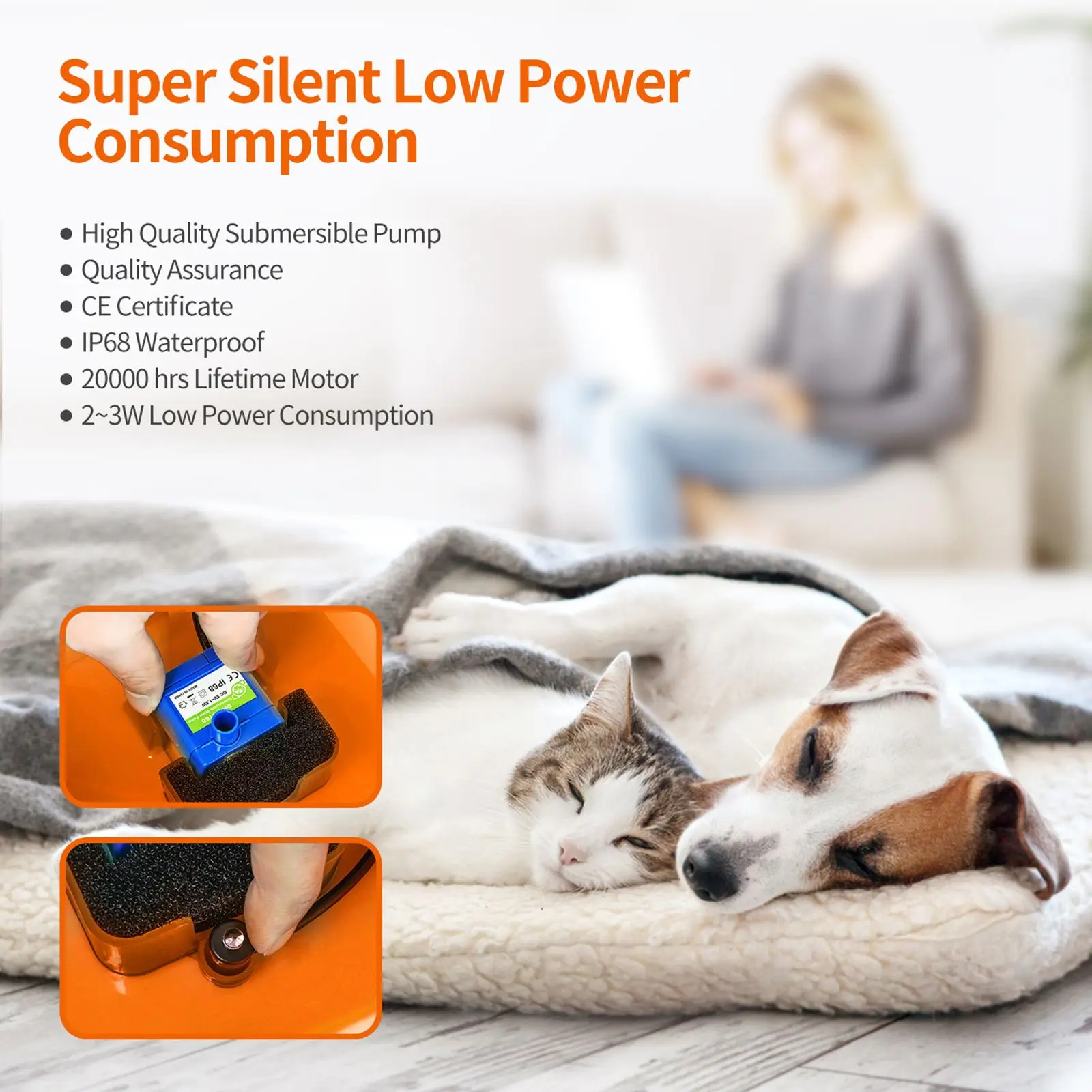 Pet Dog Cat Bowl Automatic Fountain Electric Water Feeder Dispenser Container With LED Water Level Display For Drink
Pet Dog Cat Bowl Automatic Fountain Electric Water Feeder Dispenser Container With LED Water Level Display For Drink