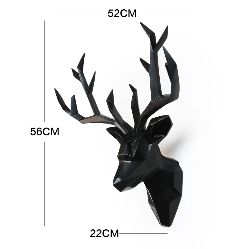 MGT Large 3D Deer Head Statue Sculpture Decor Home Wall Decoration Accessories Animal Figurine Wedding Party Hanging Decorations
MGT Large 3D Deer Head Statue Sculpture Decor Home Wall Decoration Accessories Animal Figurine Wedding Party Hanging Decorations
