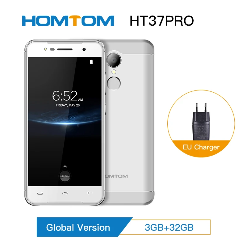 Smartphone HT37 Pro смартфон 4G двойной динамик MTK6737 5 0 дюймов HD Android 7 3 ГБ + 32 Гб 13 МП 3000 мАч