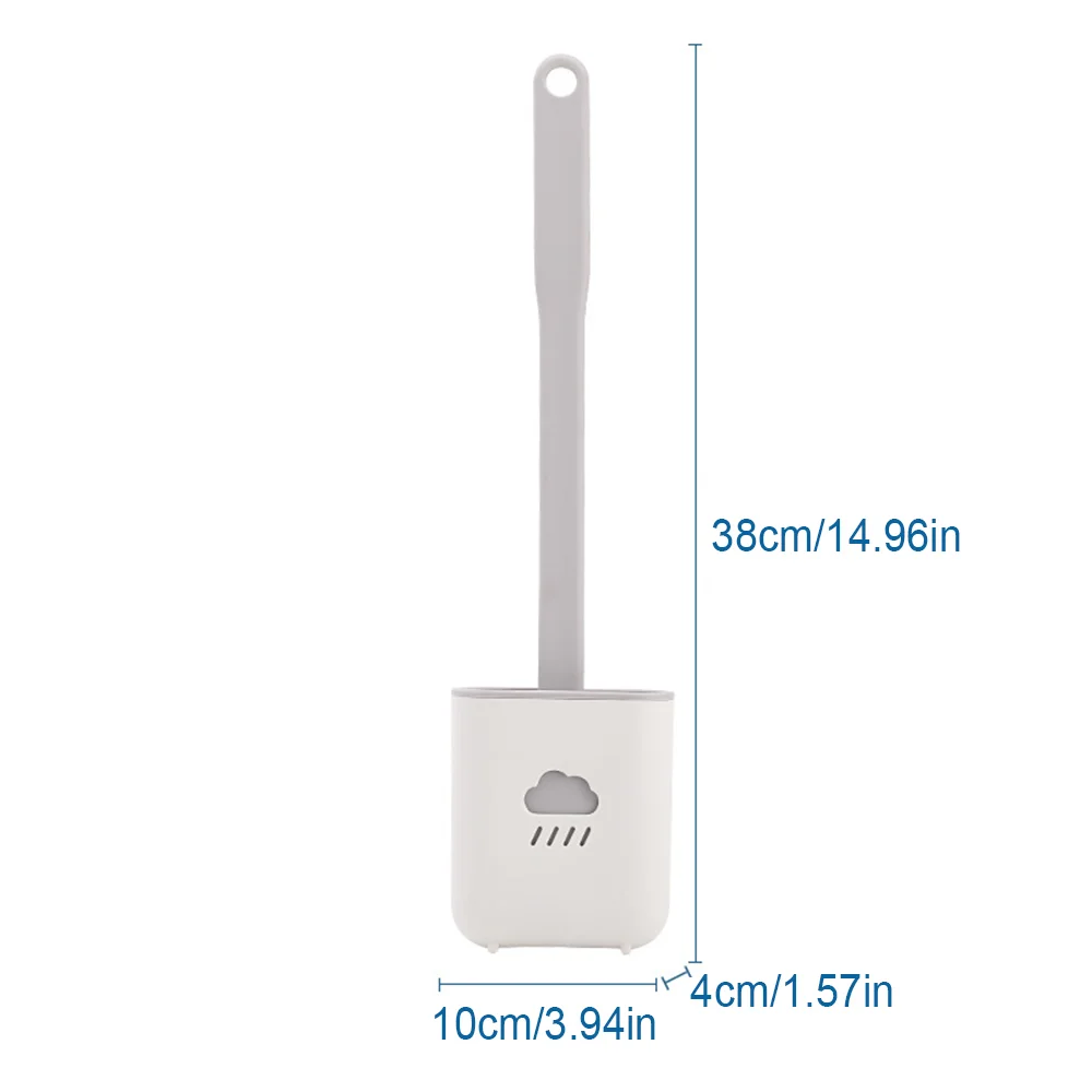 Toilet Cleaning Brush, Cleaner Silicone Toilet Brushes Bathroom Cleaner Brush Flexible Quick Drying Cleaner Brush ,38x10x4CM
Toilet Cleaning Brush, Cleaner Silicone Toilet Brushes Bathroom Cleaner Brush Flexible Quick Drying Cleaner Brush ,38x10x4CM