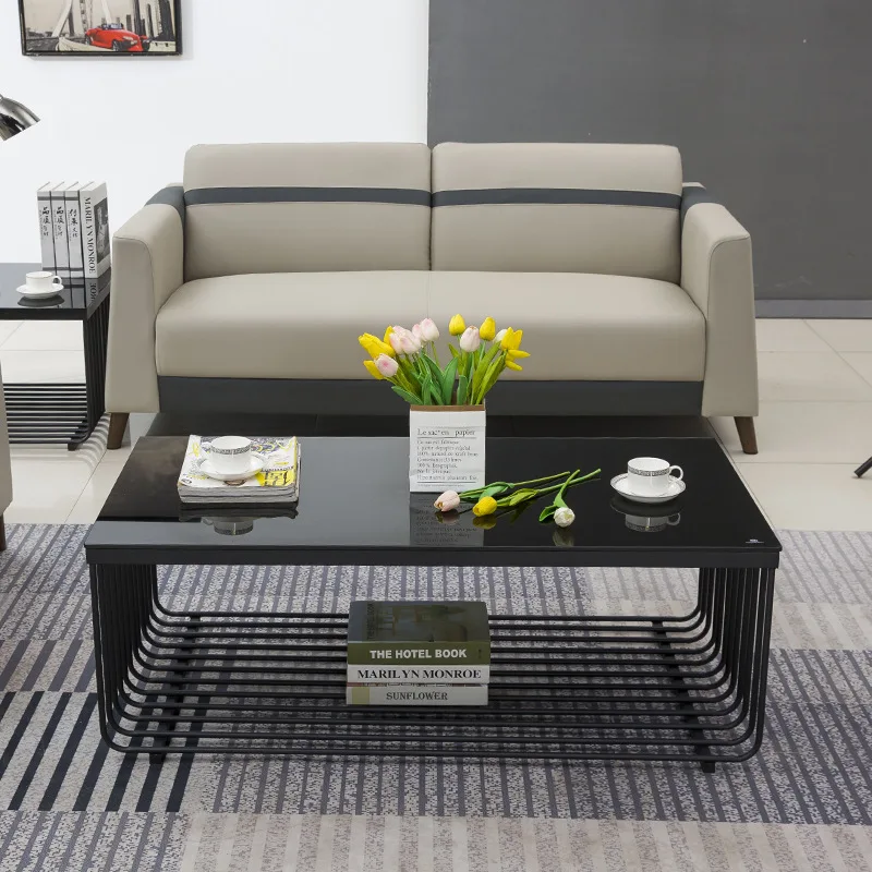 Louis Fashion Contracted and modern office table, explosion-proof toughened glass tea table light steel foot long several luxury
Louis Fashion Contracted and modern office table, explosion-proof toughened glass tea table light steel foot long several luxury