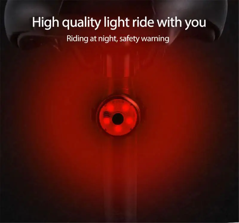 New Bicycle Tail Rear USB Rechargeable Tail Light Mountain Bike Outdoor Night Riding Tail Light Riding Equipment Accessories
New Bicycle Tail Rear USB Rechargeable Tail Light Mountain Bike Outdoor Night Riding Tail Light Riding Equipment Accessories