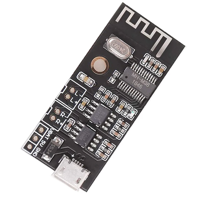Bluetooth Amplifier Board, 5W +5W Output Power, DC 3.7V-4.2V/5V Mini Bluetooth Speaker Board
Bluetooth Amplifier Board, 5W +5W Output Power, DC 3.7V-4.2V/5V Mini Bluetooth Speaker Board