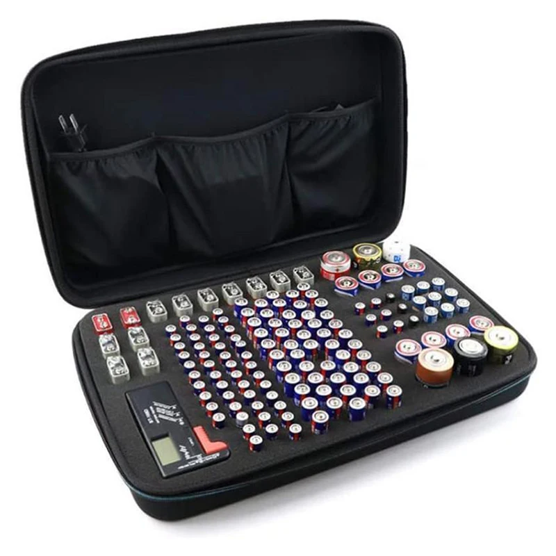 Hard Battery Organizer Storage Box Shockproof Waterproof Explosionproof Carrying Case Holder Bag INTE99
Hard Battery Organizer Storage Box Shockproof Waterproof Explosionproof Carrying Case Holder Bag INTE99