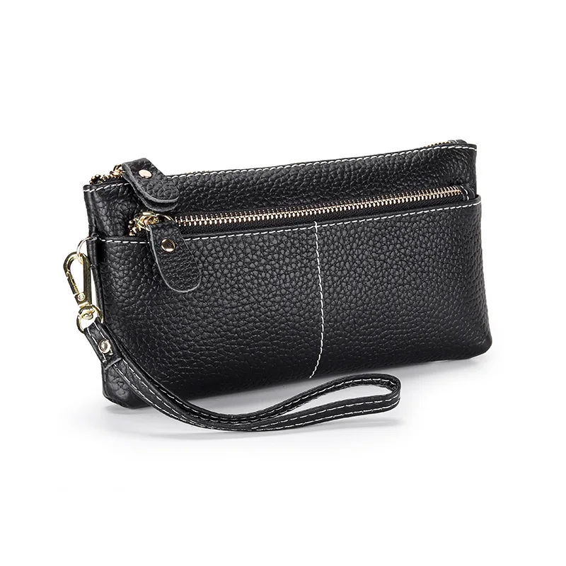 Woman Long Wallet Cow Leather Hand Bag Women Casual Long Wallet Purse Mobile Cell Phone Female Handy Clutch Bags New
Woman Long Wallet Cow Leather Hand Bag Women Casual Long Wallet Purse Mobile Cell Phone Female Handy Clutch Bags New