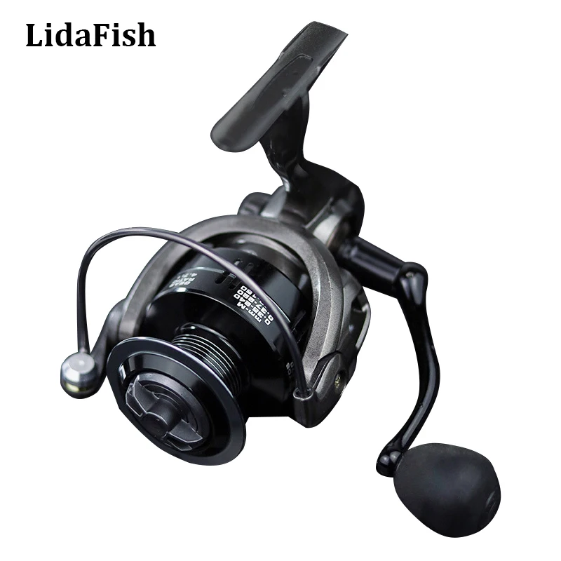 LIDAFISH Brand Fishing Reel Spinning 5.0:1/4.7:1 Gear Ratio Metal Spool Saltwater Fishing Rod Wheel Fishing Accessories
LIDAFISH Brand Fishing Reel Spinning 5.0:1/4.7:1 Gear Ratio Metal Spool Saltwater Fishing Rod Wheel Fishing Accessories