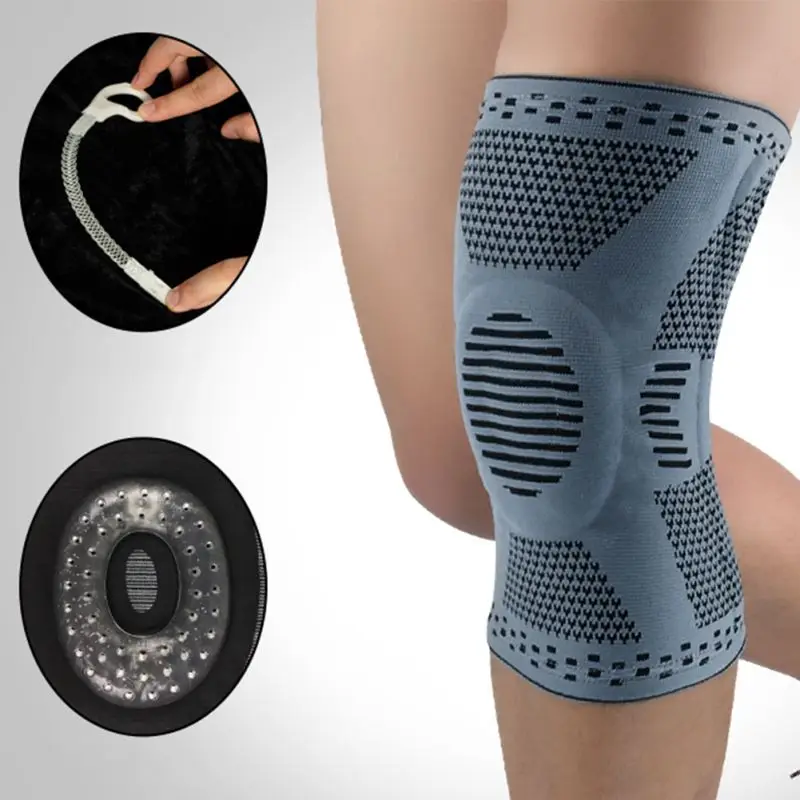 1pc Sports Knee Pad Sleeve Elastic Breathable Anti-sweat Leg Warmer Protector Gym Basketball Accessories
1pc Sports Knee Pad Sleeve Elastic Breathable Anti-sweat Leg Warmer Protector Gym Basketball Accessories