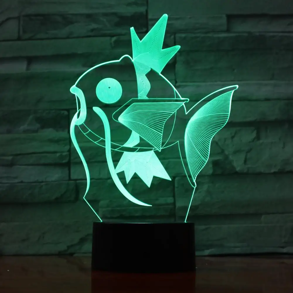 3D-988 Cartoon Fish Design Touch Table Lamp 7 Colors Changing Desk Lamp 3D Lamp Novelty Led Night Lights USB Light
3D-988 Cartoon Fish Design Touch Table Lamp 7 Colors Changing Desk Lamp 3D Lamp Novelty Led Night Lights USB Light