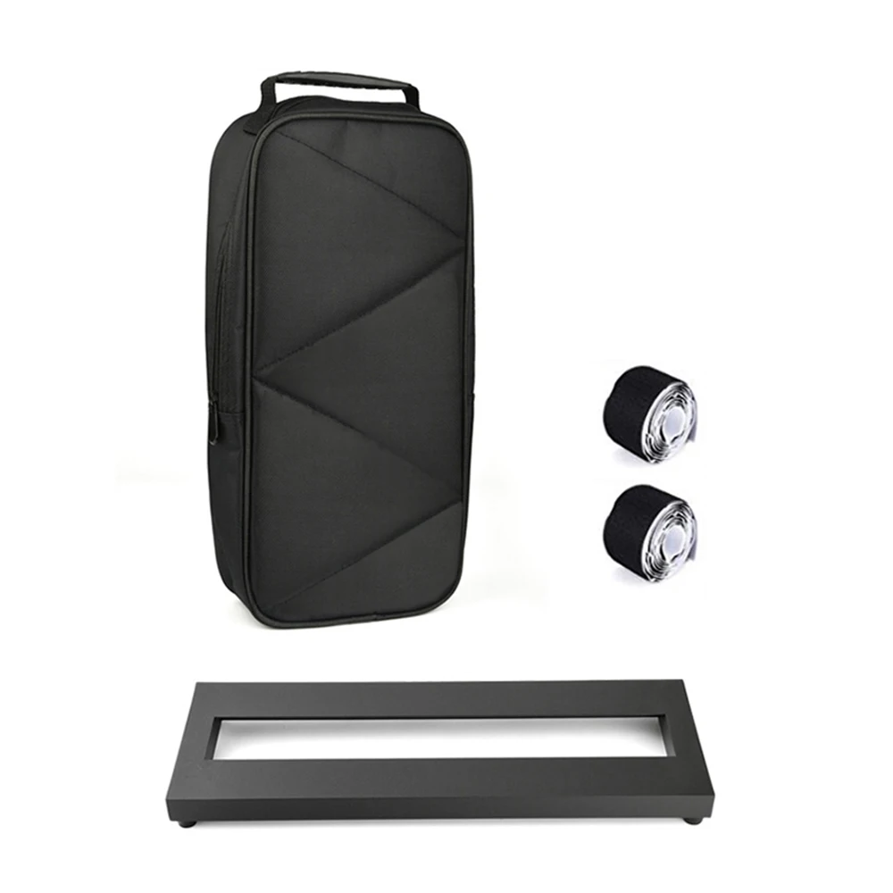 Small Size Guitar Effect Pedal Board Aluminum Alloy Pedalboard 15×4.9 Inch with Carrying Bag
Small Size Guitar Effect Pedal Board Aluminum Alloy Pedalboard 15×4.9 Inch with Carrying Bag