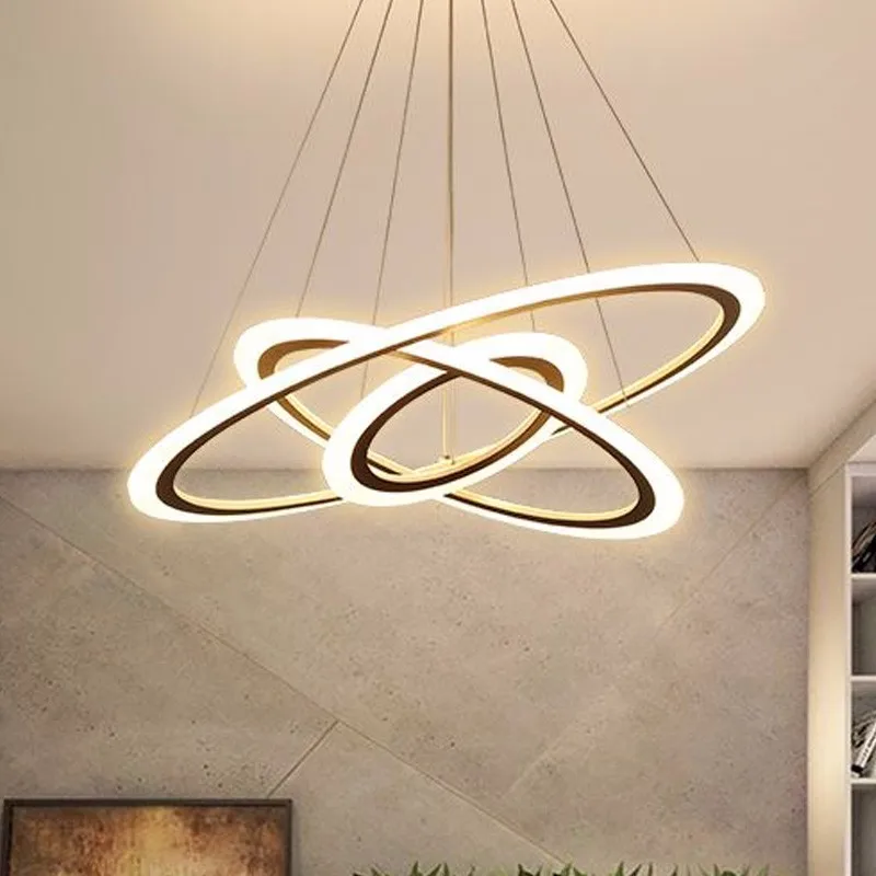 Modern LED Chandeliers Light For Dining Living Room Rings Luxury Lustre Hours White Black Suspension Lamp With Remote Control
Modern LED Chandeliers Light For Dining Living Room Rings Luxury Lustre Hours White Black Suspension Lamp With Remote Control