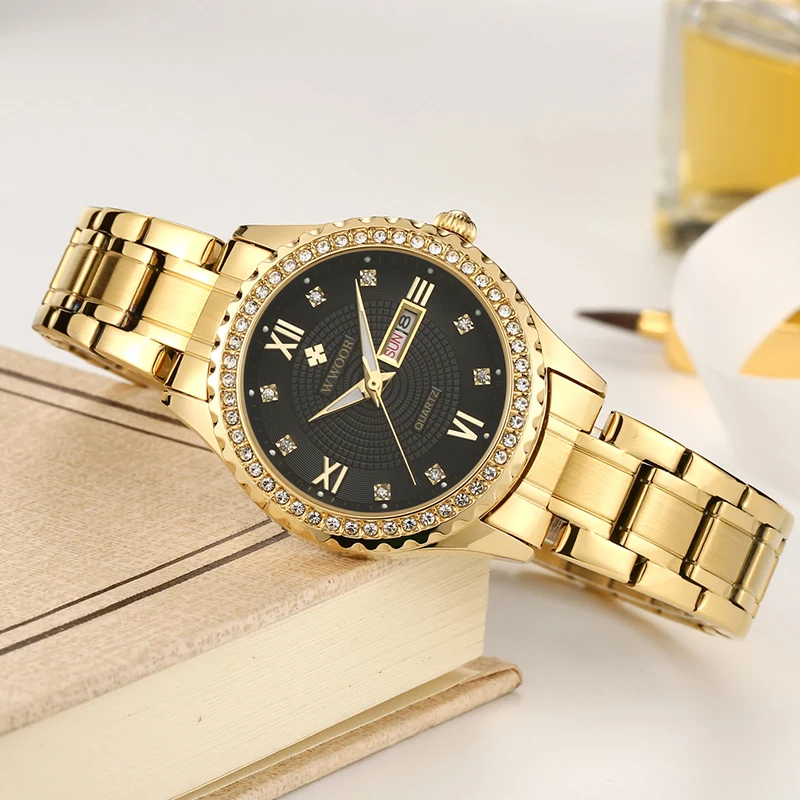 WWOOR Watches For Women Top Luxury Brand Fashion Quartz Watch Ladies Mesh Stainless Steel Waterproof Girl Clock Relogio Feminino
WWOOR Watches For Women Top Luxury Brand Fashion Quartz Watch Ladies Mesh Stainless Steel Waterproof Girl Clock Relogio Feminino