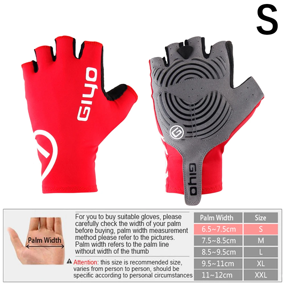 GIYO Bicycle riding gloves half finger road mountain bike riding gloves half finger short finger gloves equipment
GIYO Bicycle riding gloves half finger road mountain bike riding gloves half finger short finger gloves equipment