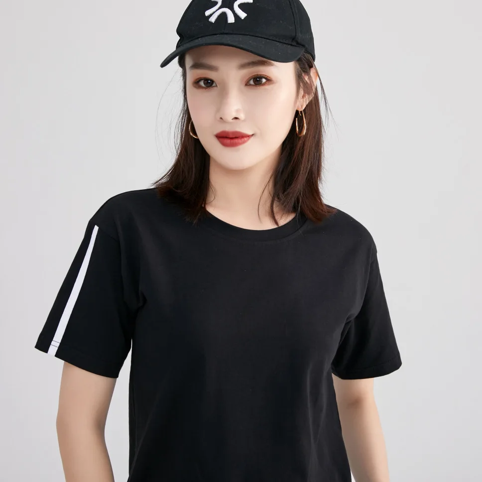 2020 Summer Korean Version Of The New Ladies Loose Round Neck All-match Solid Color Bottoming Short Sleeves
2020 Summer Korean Version Of The New Ladies Loose Round Neck All-match Solid Color Bottoming Short Sleeves