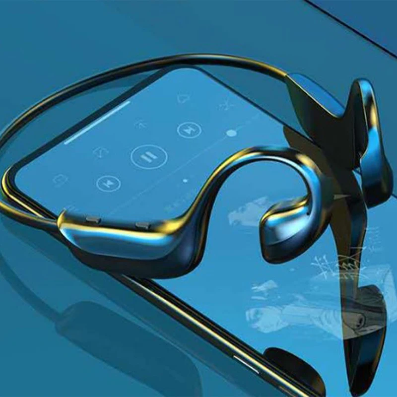 Bluetooth 5.0 Wireless Headphones Bone Conduction Earphone Outdoor Sport Headset with Microphone Handsfree Headsets 
Bluetooth 5.0 Wireless Headphones Bone Conduction Earphone Outdoor Sport Headset with Microphone Handsfree Headsets