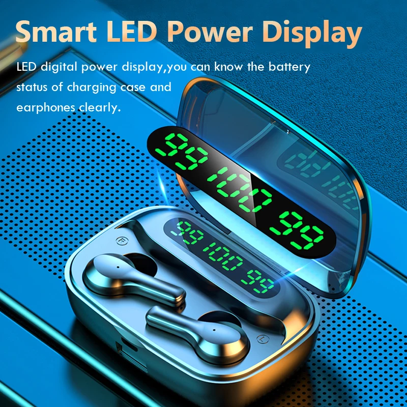 Wireless Headphones with Microphone Wireless Bluetooth Earphone Sport Waterproof Headsets 9D Hifi Stereo Music Earbuds for Phone
Wireless Headphones with Microphone Wireless Bluetooth Earphone Sport Waterproof Headsets 9D Hifi Stereo Music Earbuds for Phone
