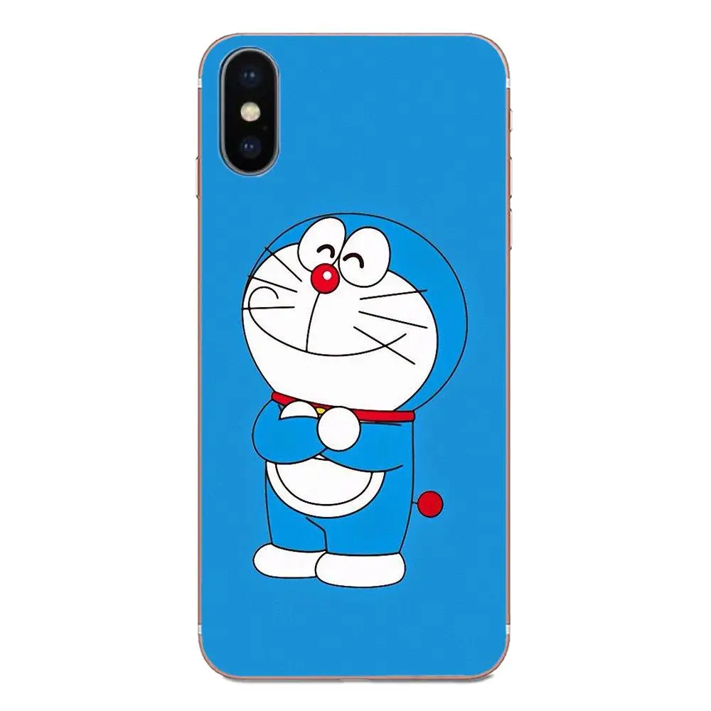 Nobita Nobi Япония мультфильм Дораэмон синий кот для Xiaomi CC9 CC9E Mi 3 4 4i 5 5S 6 6X 8 9 SE Play Plus Pro Lite