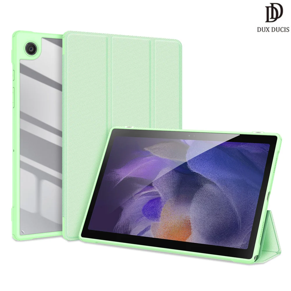 Luxury Tablet Leather Case For Samsung Galaxy Tab A8 2021 Smart Sleep Wake Trifold Stand Clear Back Full Protection DUX DUCIS
Luxury Tablet Leather Case For Samsung Galaxy Tab A8 2021 Smart Sleep Wake Trifold Stand Clear Back Full Protection DUX DUCIS