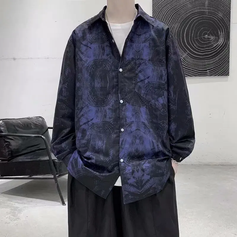 Men's Retro Shirt Tie Dye Printed Beach Holiday Harajuku Long Sleeve Casual Shirt Oversized 2021 Fall Hawaiian Top
Men's Retro Shirt Tie Dye Printed Beach Holiday Harajuku Long Sleeve Casual Shirt Oversized 2021 Fall Hawaiian Top