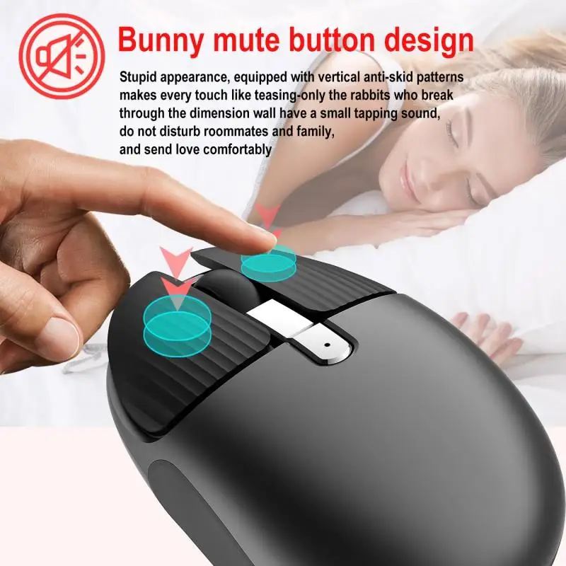 1pc M106 2.4ghz Computer Mouse Rechargeable Wireless Silent 1600dpi Optical Adjustable Mouse
1pc M106 2.4ghz Computer Mouse Rechargeable Wireless Silent 1600dpi Optical Adjustable Mouse