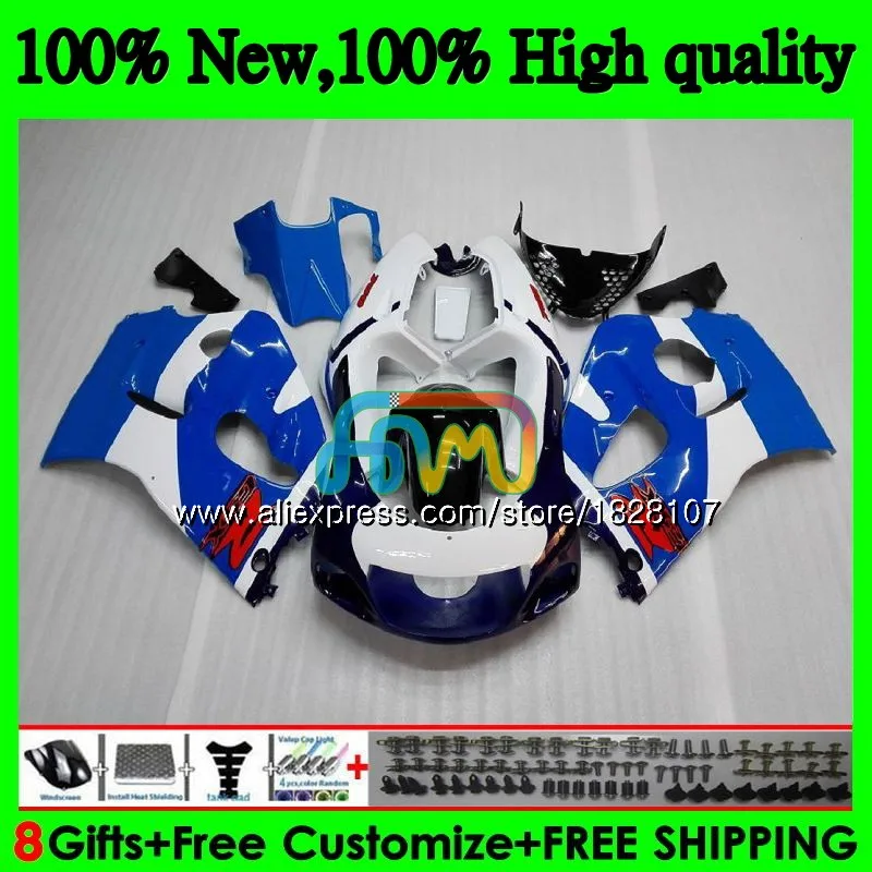 White blue Body For SUZUKI GSXR 600 750 SRAD GSXR600 96 97 98 99 00 32BS.22 GSX-R600 GSXR750 1996 1997 1998 1999 2000 Fairing
White blue Body For SUZUKI GSXR 600 750 SRAD GSXR600 96 97 98 99 00 32BS.22 GSX-R600 GSXR750 1996 1997 1998 1999 2000 Fairing