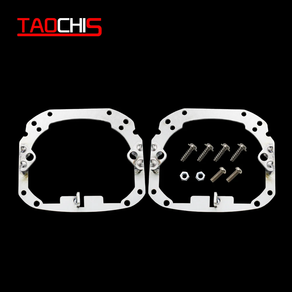 

TAOCHIS Car-Styling Frame Adapter Head Light for Skoda Superb Hella 3R G5 5 Spot Bi Xenon Projector Lens Spot Light