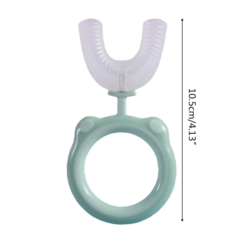Children Baby Manual Toothbrush 360 Degree U-shaped Toothbrush Teether Soft Silicone Baby Teeth Brush Teeth Oral Care
Children Baby Manual Toothbrush 360 Degree U-shaped Toothbrush Teether Soft Silicone Baby Teeth Brush Teeth Oral Care