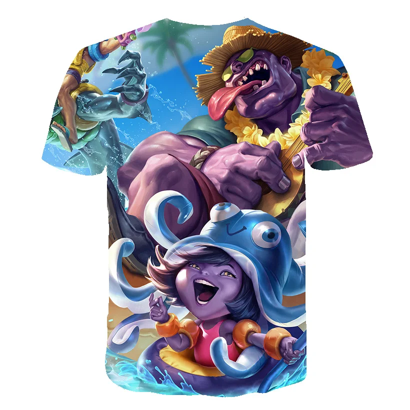 2021 Summer 3D Cartoon Funny Kids t-shirt Printing Boys Girls Harajuku T shirt O-neck Short sleeve Child Clothing Costumes Green
2021 Summer 3D Cartoon Funny Kids t-shirt Printing Boys Girls Harajuku T shirt O-neck Short sleeve Child Clothing Costumes Green