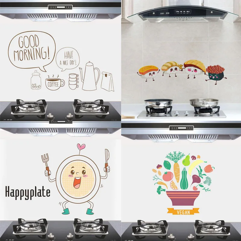 Magixun Wall Stickers Oil Proof 1 Pcs Wallpaper Paste Kitchen Accessories Foil Fumes Home Decor Heat Resistant
Magixun Wall Stickers Oil Proof 1 Pcs Wallpaper Paste Kitchen Accessories Foil Fumes Home Decor Heat Resistant